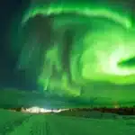 Northern Lights in South Shetland Islands10